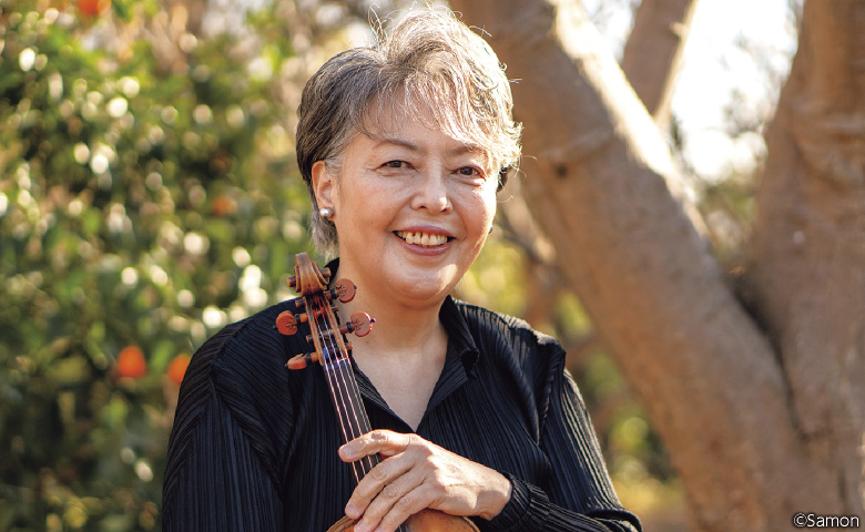 堀米ゆず子（ヴァイオリン）のメインビジュアル