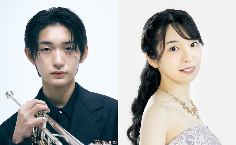 児玉隼人(トランペット)・竹田理琴乃(ピアノ)のメインビジュアル
