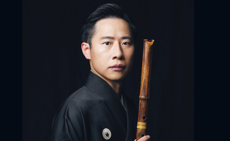 長谷川将山（尺八）のメインビジュアル