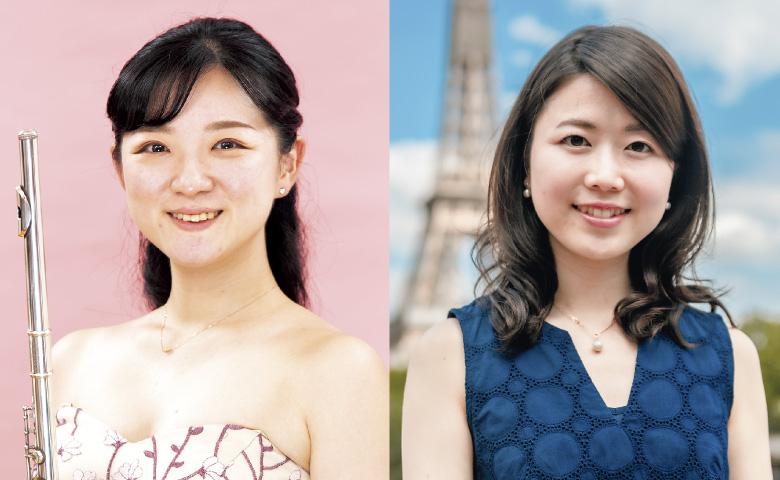 平和堂財団奨励賞受賞者　吉延佑里子（フルート）・久津内 瞳（ピアノ）のメインビジュアル